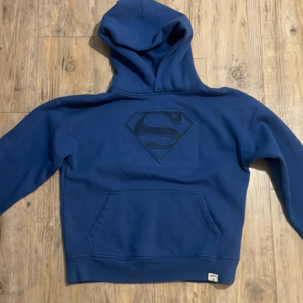 GAP Kids VintageSoft DC Graphic Superman Hoodie Boys